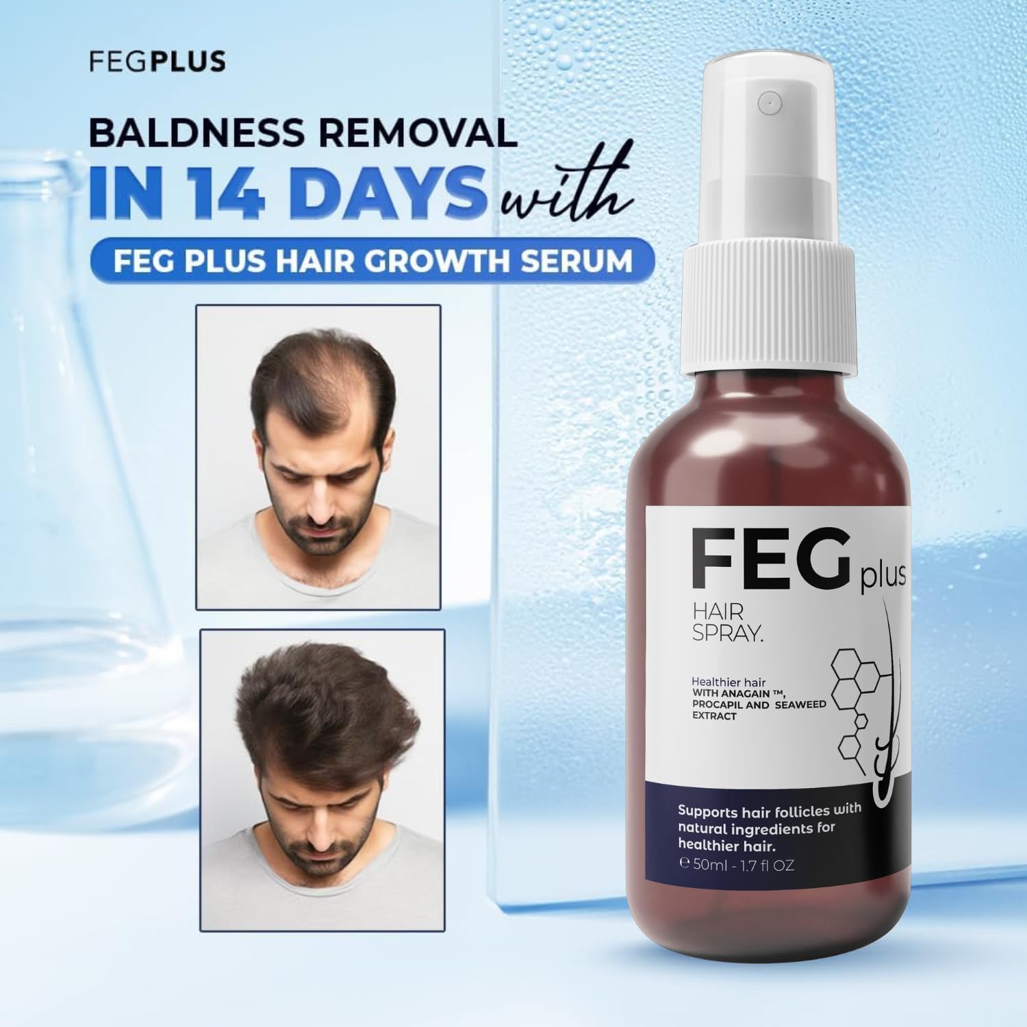 FEG Plus Hair & Beard Serum