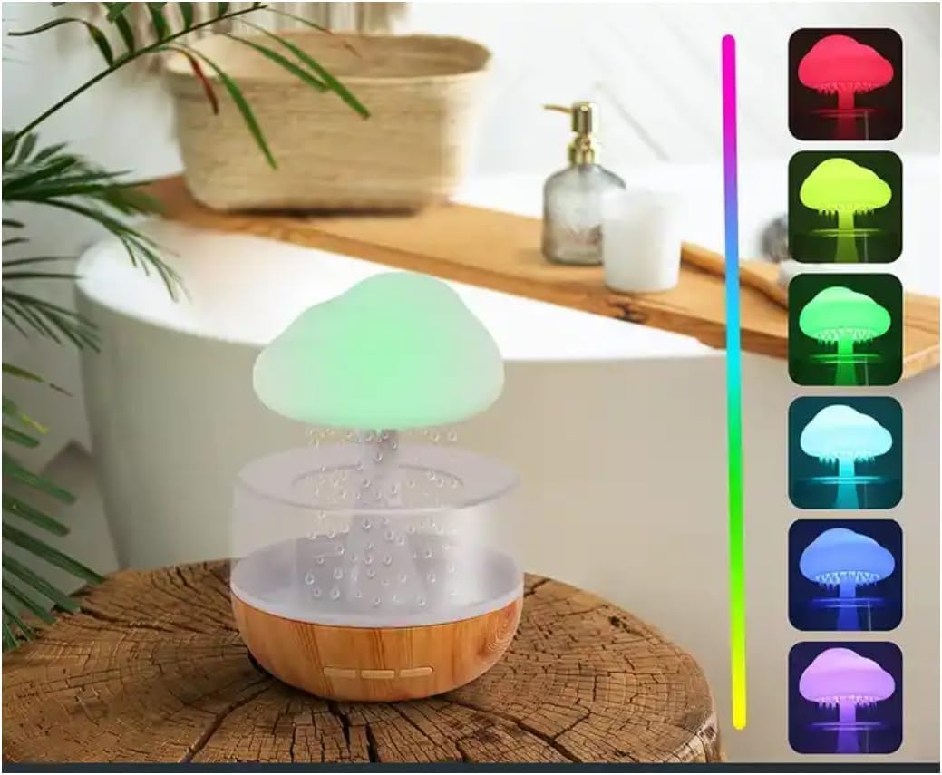 Raindrop Serenity Diffuser Light