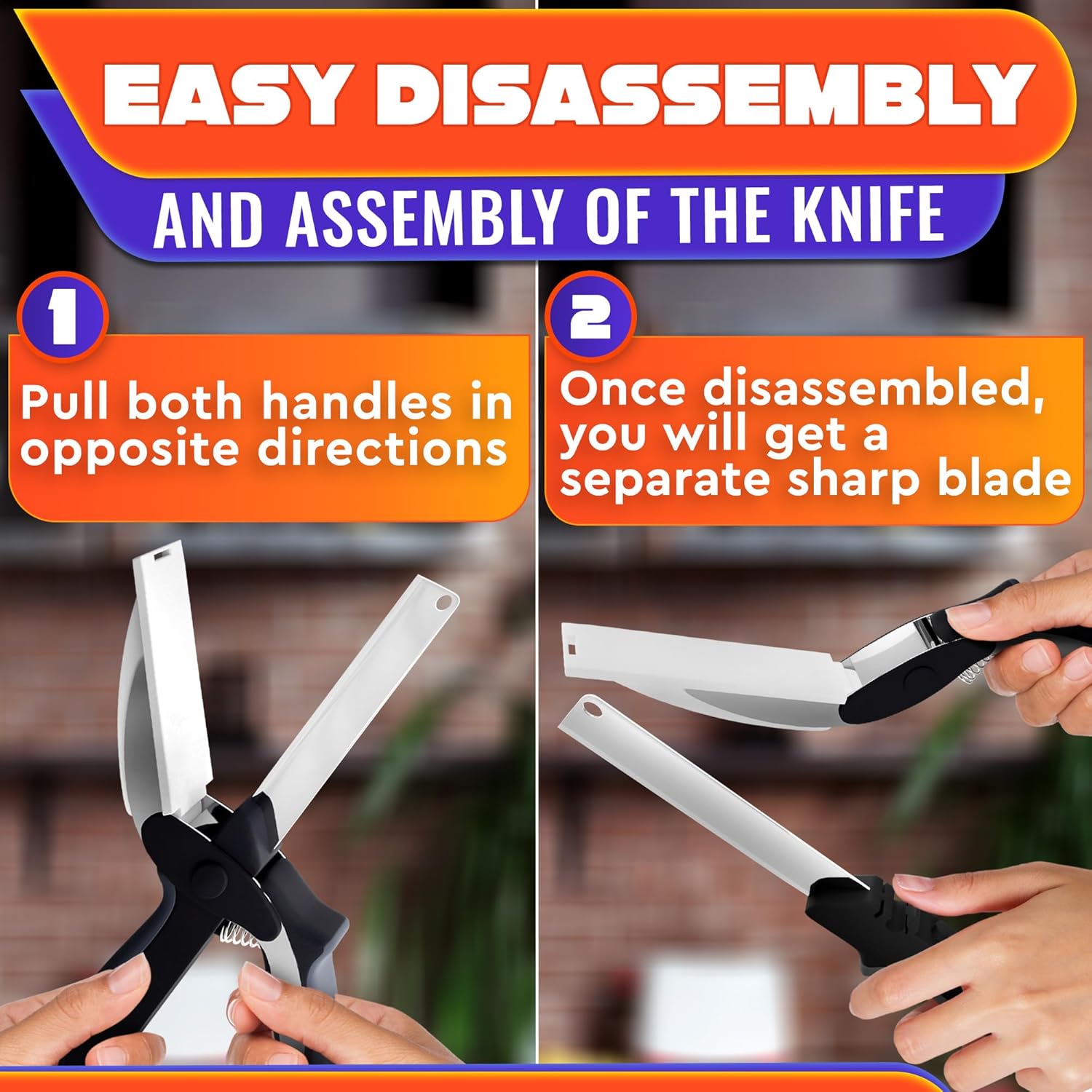 Easy Chop Kitchen Scissors