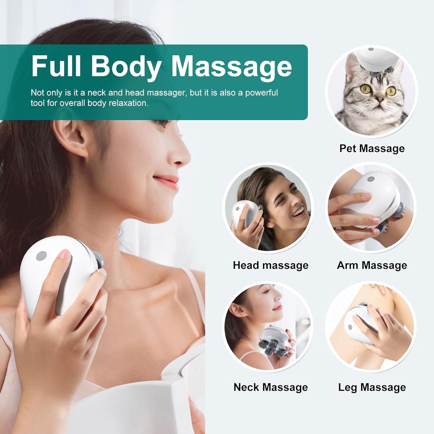 RelaxPro Scalp & Body Massager