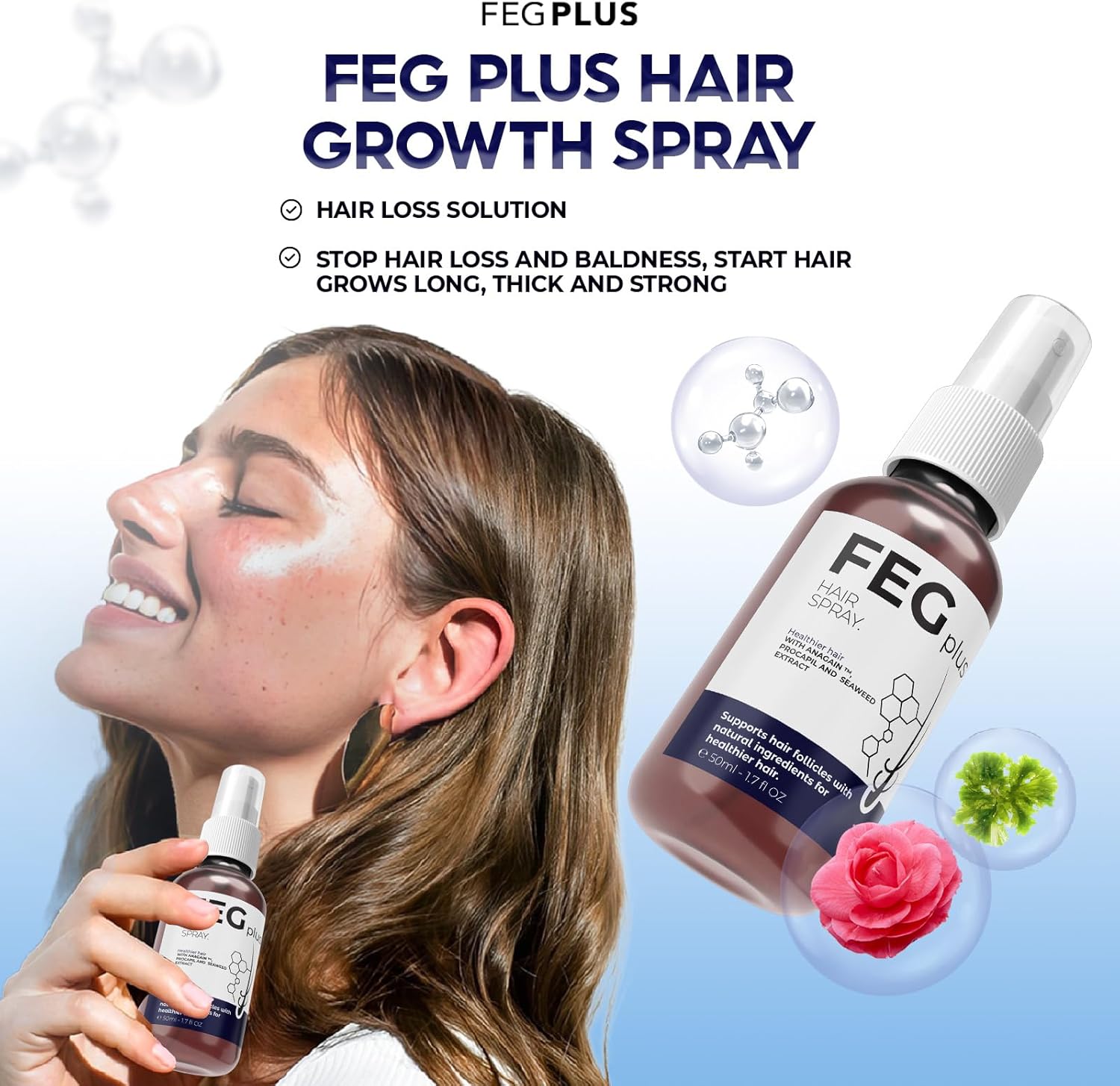 FEG Plus Hair & Beard Serum