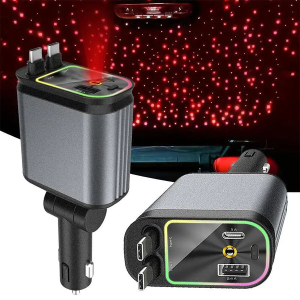 Retractable Car Charger Pro