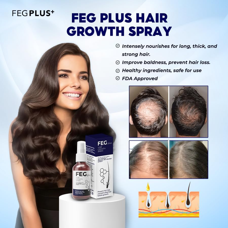 FEG Plus Hair & Beard Serum